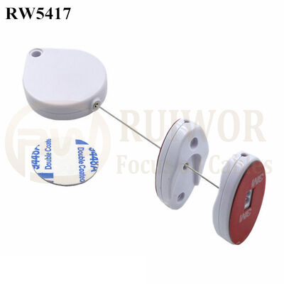 RW5417 Heart-Shaped Security Pull Box Plus Magnetic Clasps Cable Holder