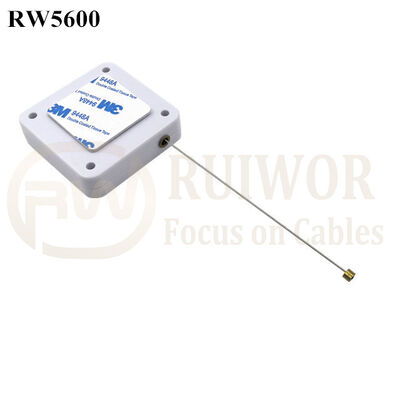 RW5600 Square Heavy Duty Retractable Cable Work With Connectors For Various Products Security Display
