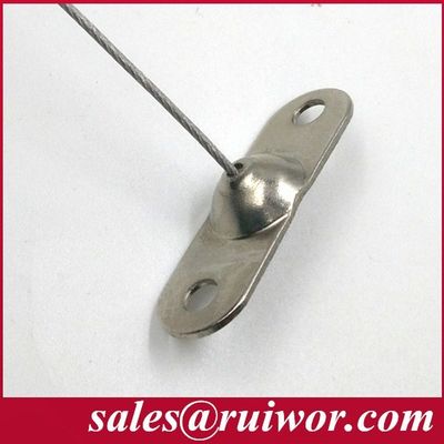 RUIWOR RW0022 Plaque métallique perforée Travail de fin avec boîte anti-vol / attache de sécurité rétractable / câble de remontage