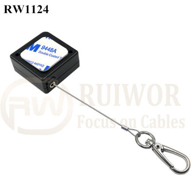 RuiWor RW1124 Boîte de traction antivol carrée avec crochet à clé